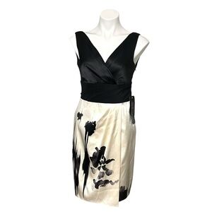 Vintage Kay Unger Silk Blend Sleeveless Dress Size 6 New With Tags